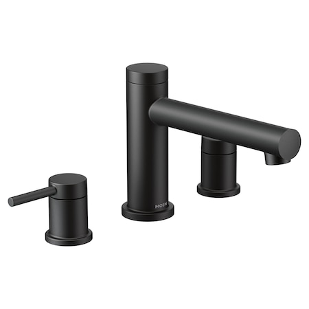 Moen Two-Handle Roman Tub Faucet Matte Black T393BL